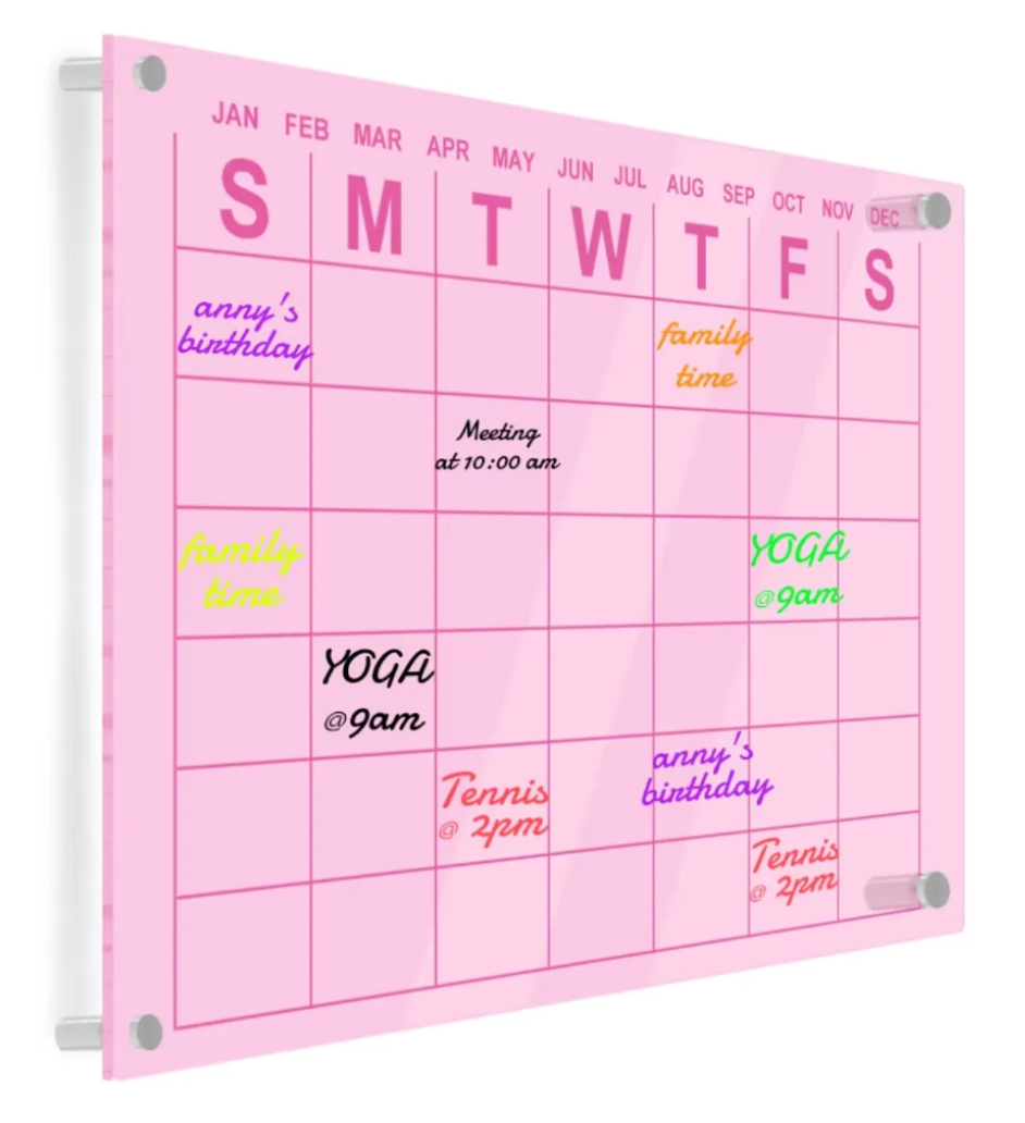 Acrylic Calendars