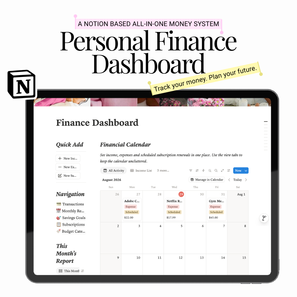 Personal Finance Dashboard