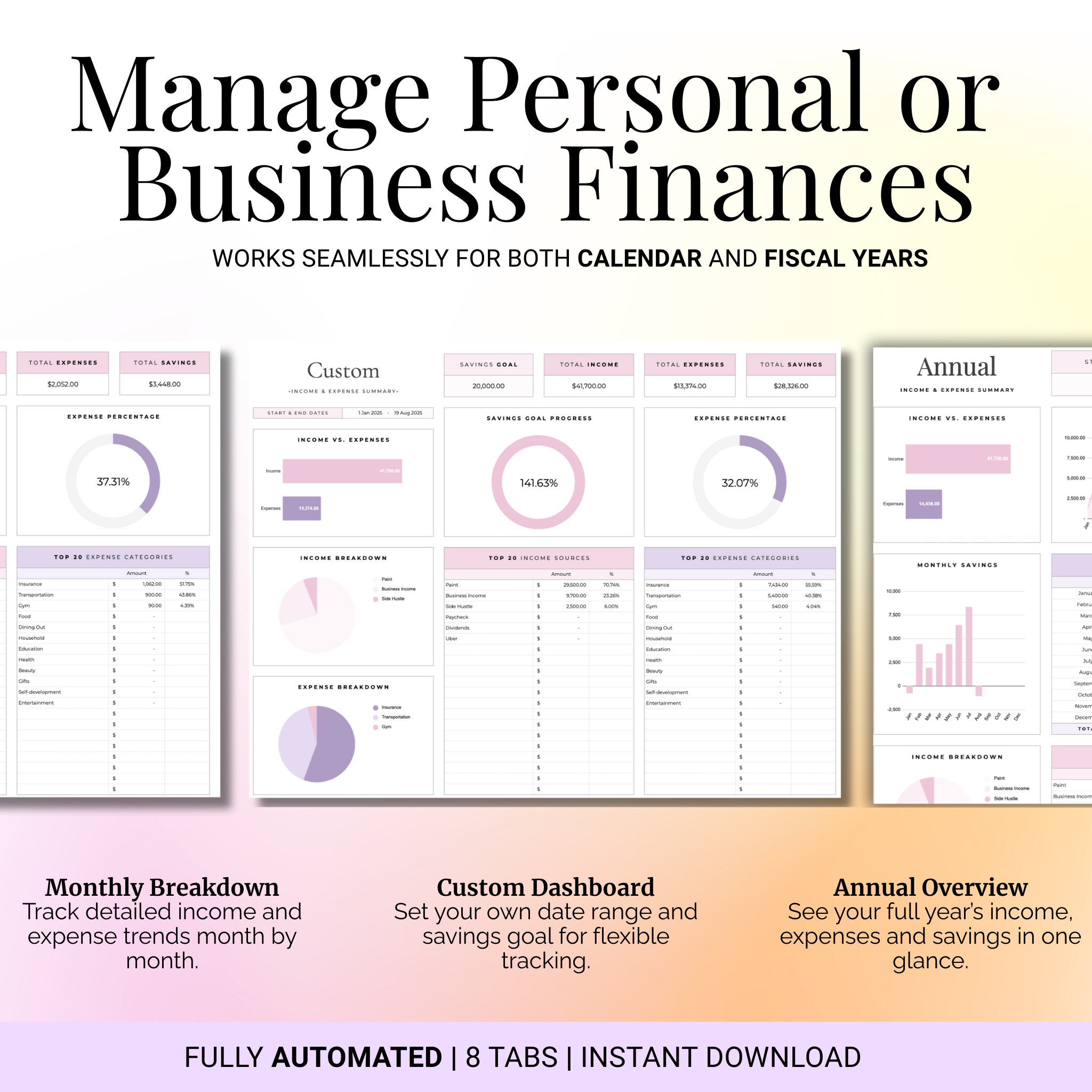 Income & Expense Tracker