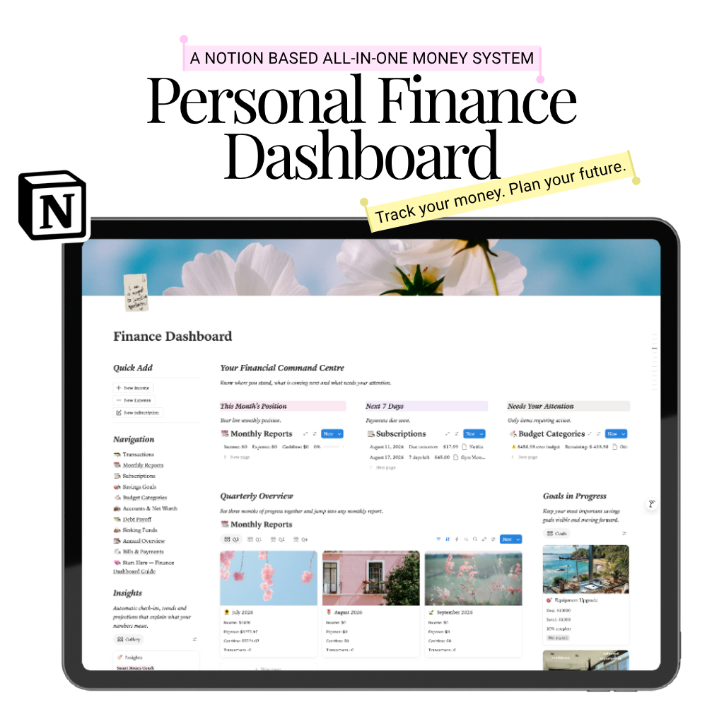 Personal Finance Dashboard