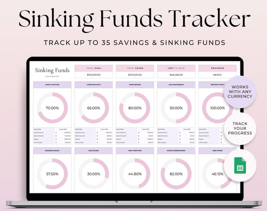 Sinking Funds Tracker