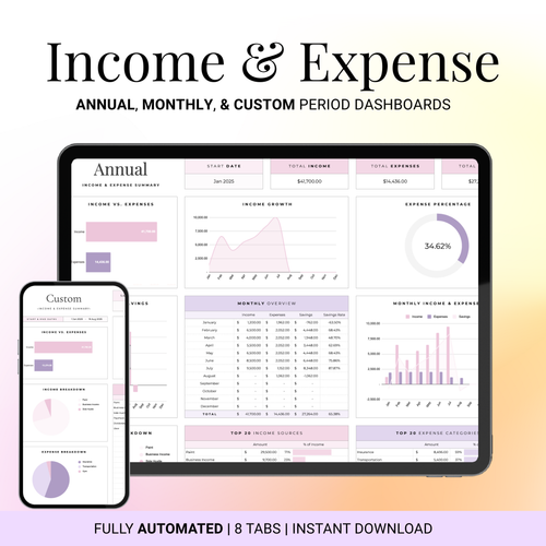 Income & Expense Tracker